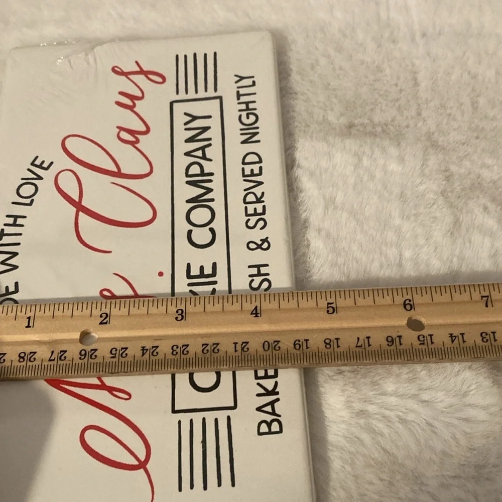 Target BP 2019 Christmas Mrs. Claus Cookie Company Decorative Tile